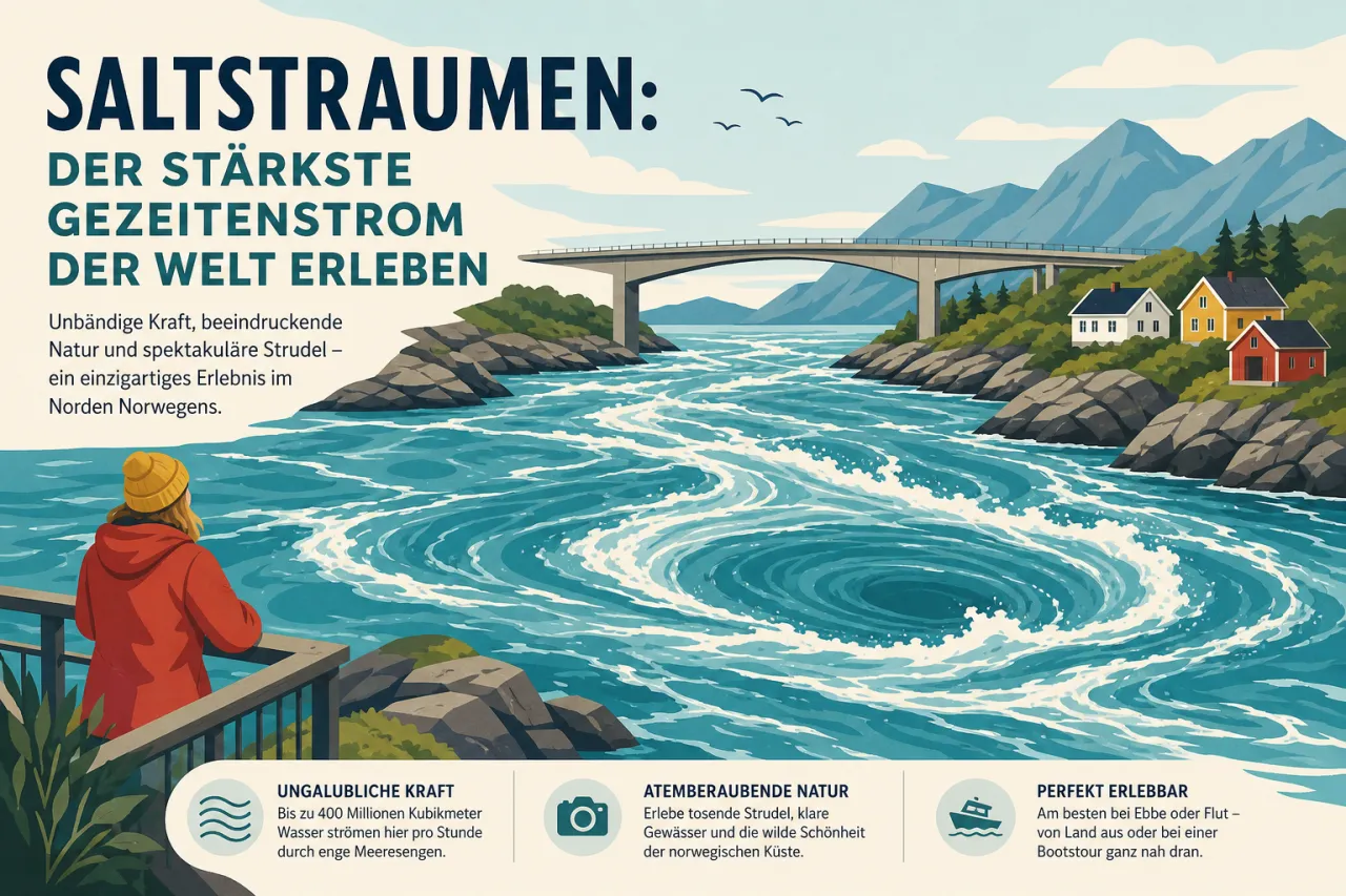 Saltstraumen: Der stärkste Gezeitenstrom der Welt erleben