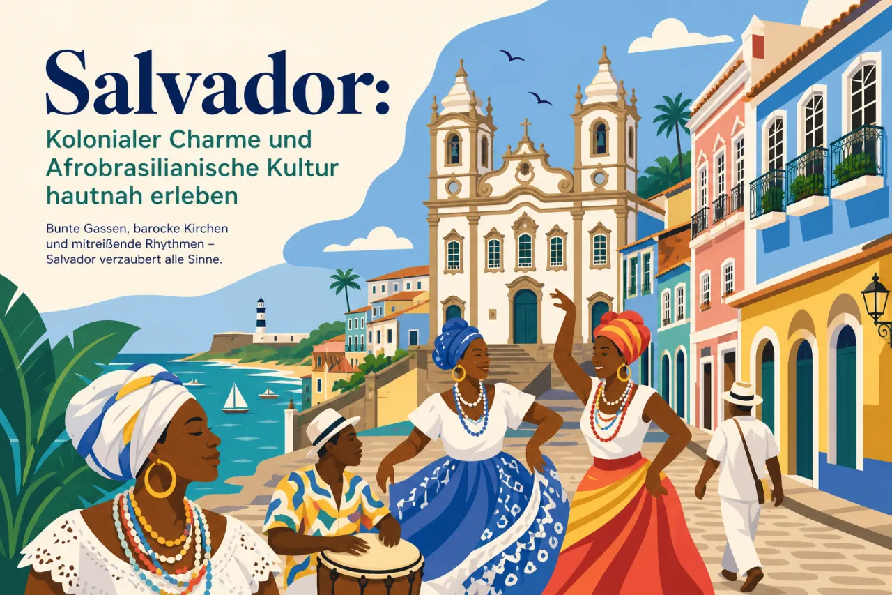 Salvador: Kolonialer Charme und Afrobrasilianische Kultur hautnah erleben