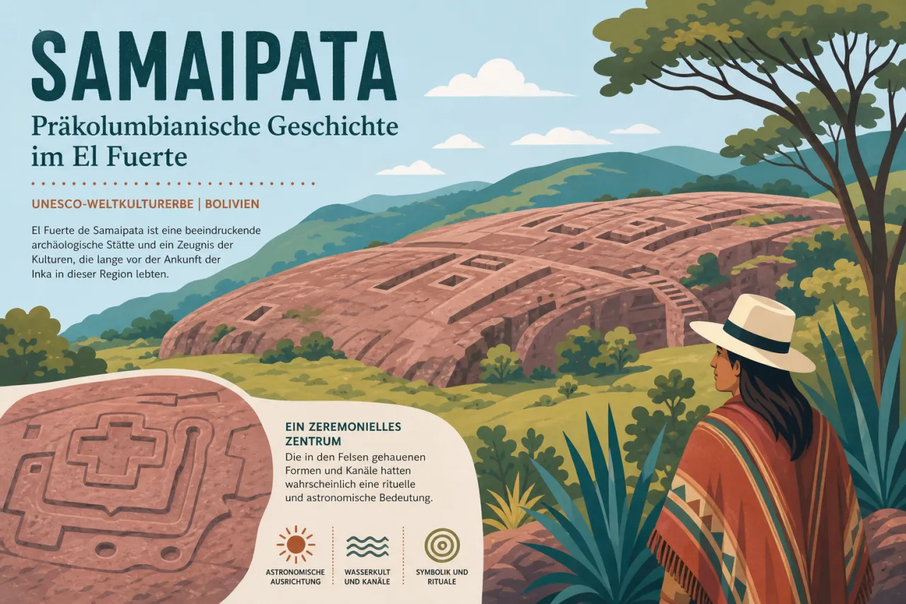 Samaipata: Präkolumbianische Geschichte im El Fuerte, UNESCO-Weltkulturerbe