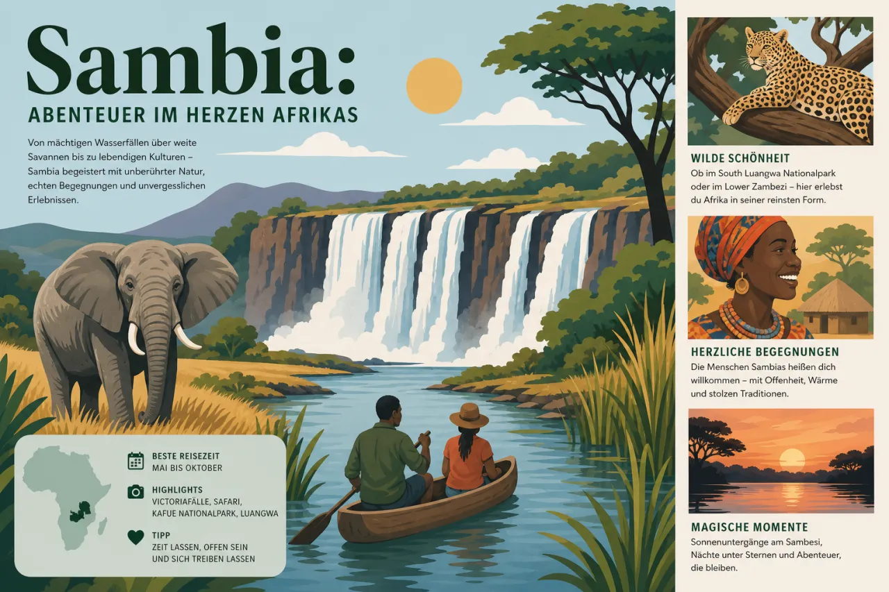 Sambia: Abenteuer im Herzen Afrikas