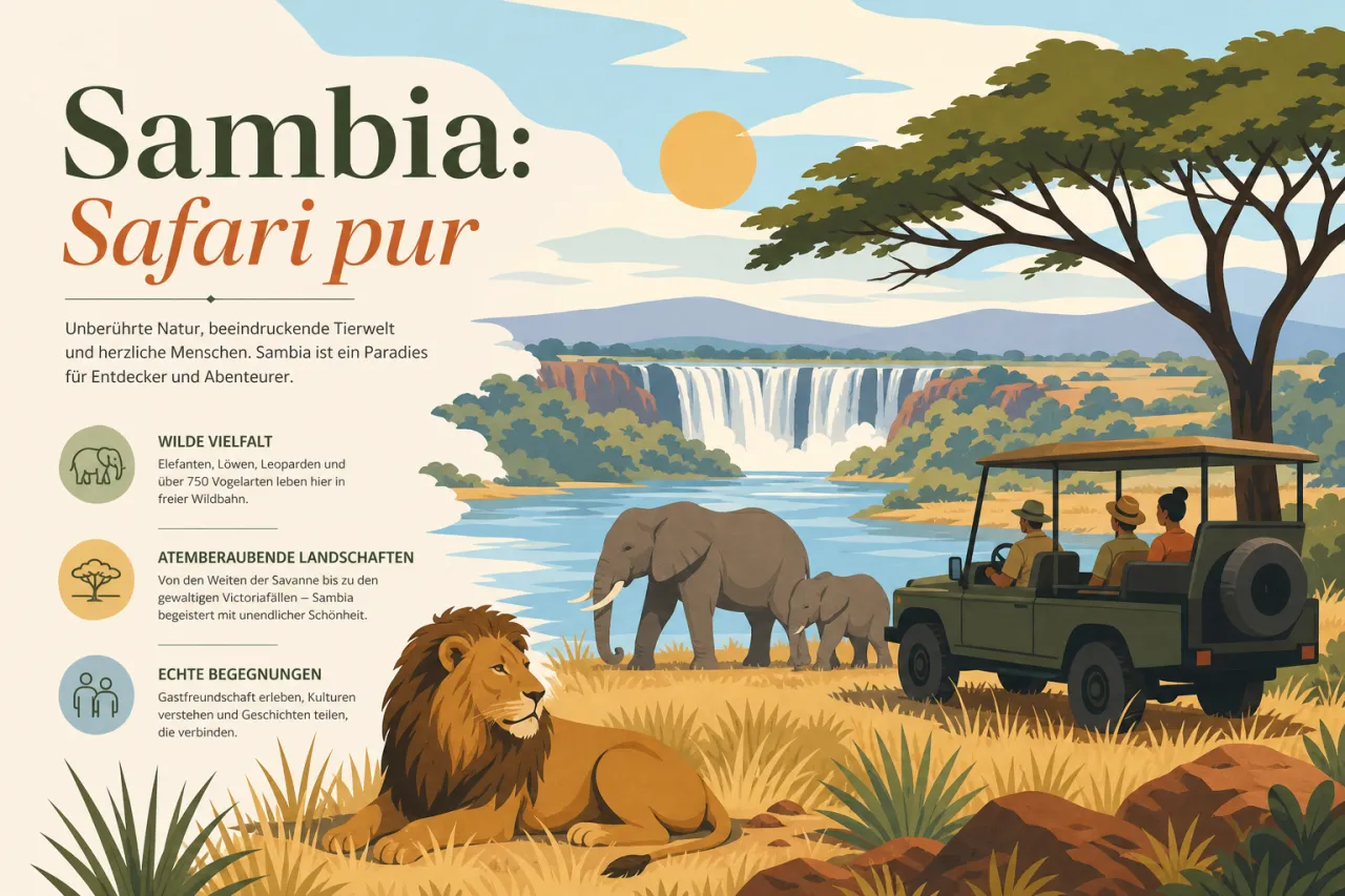 Sambia: Safari pur