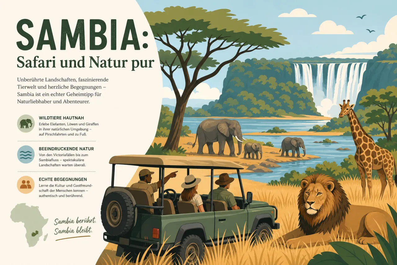 Sambia: Safari und Natur pur