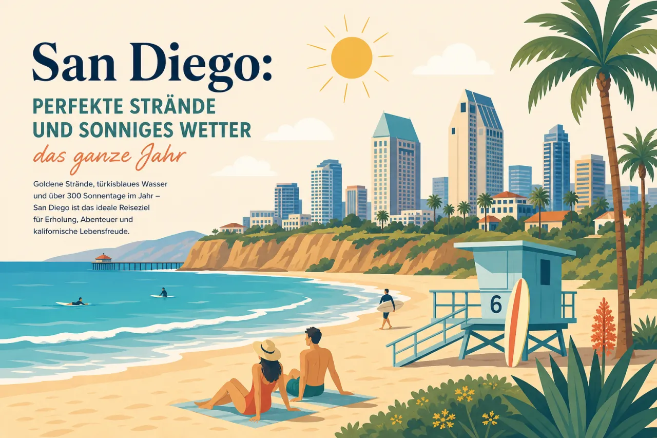 San Diego: Perfekte Strände und sonniges Wetter das ganze Jahr