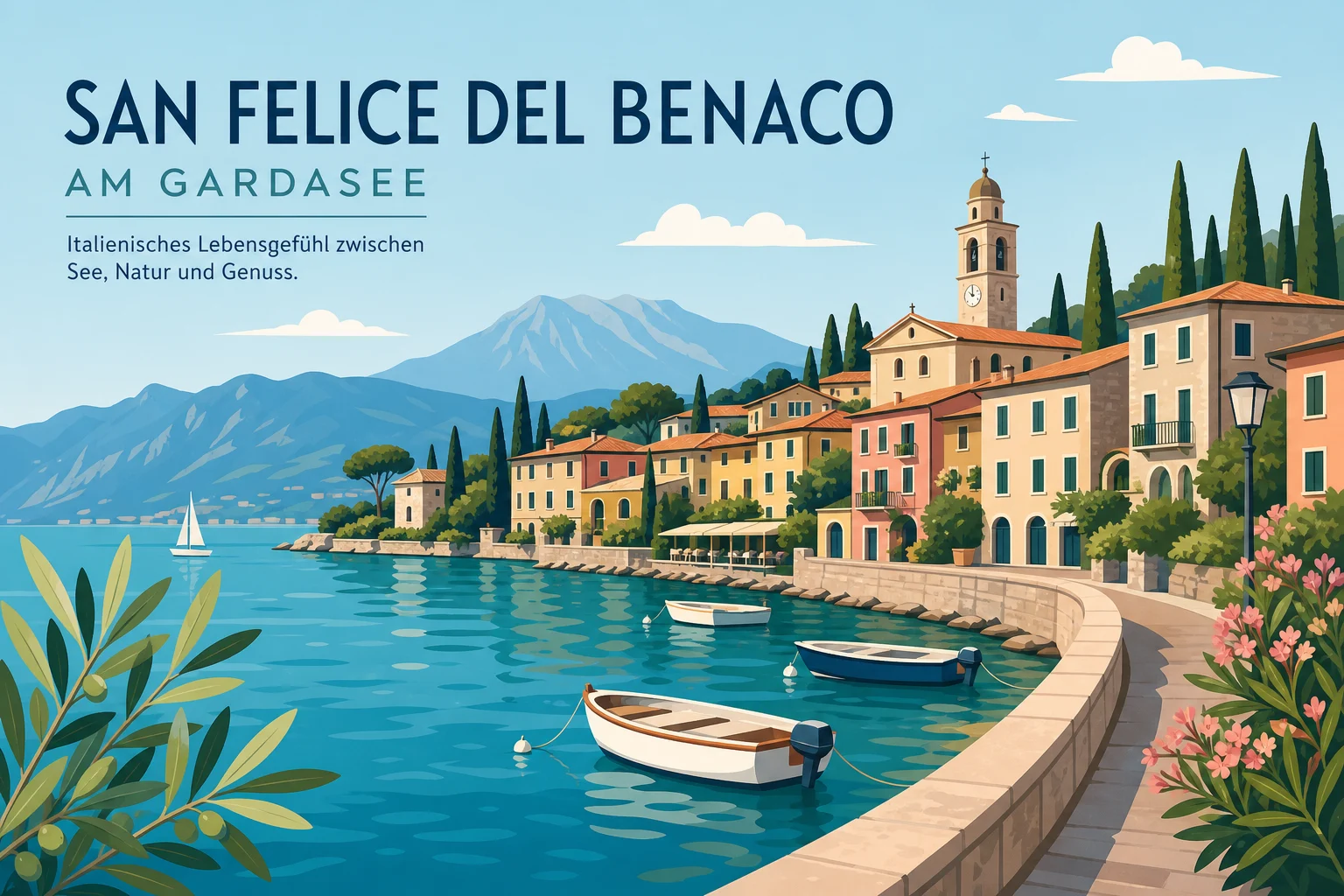 San Felice del Benaco am Gardasee