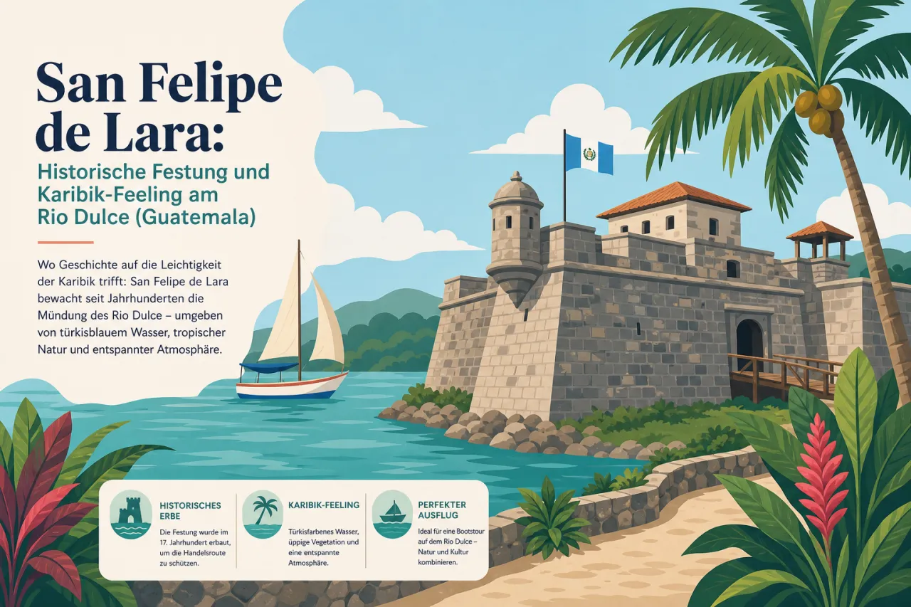 San Felipe de Lara: Historische Festung und Karibik-Feeling am Rio Dulce