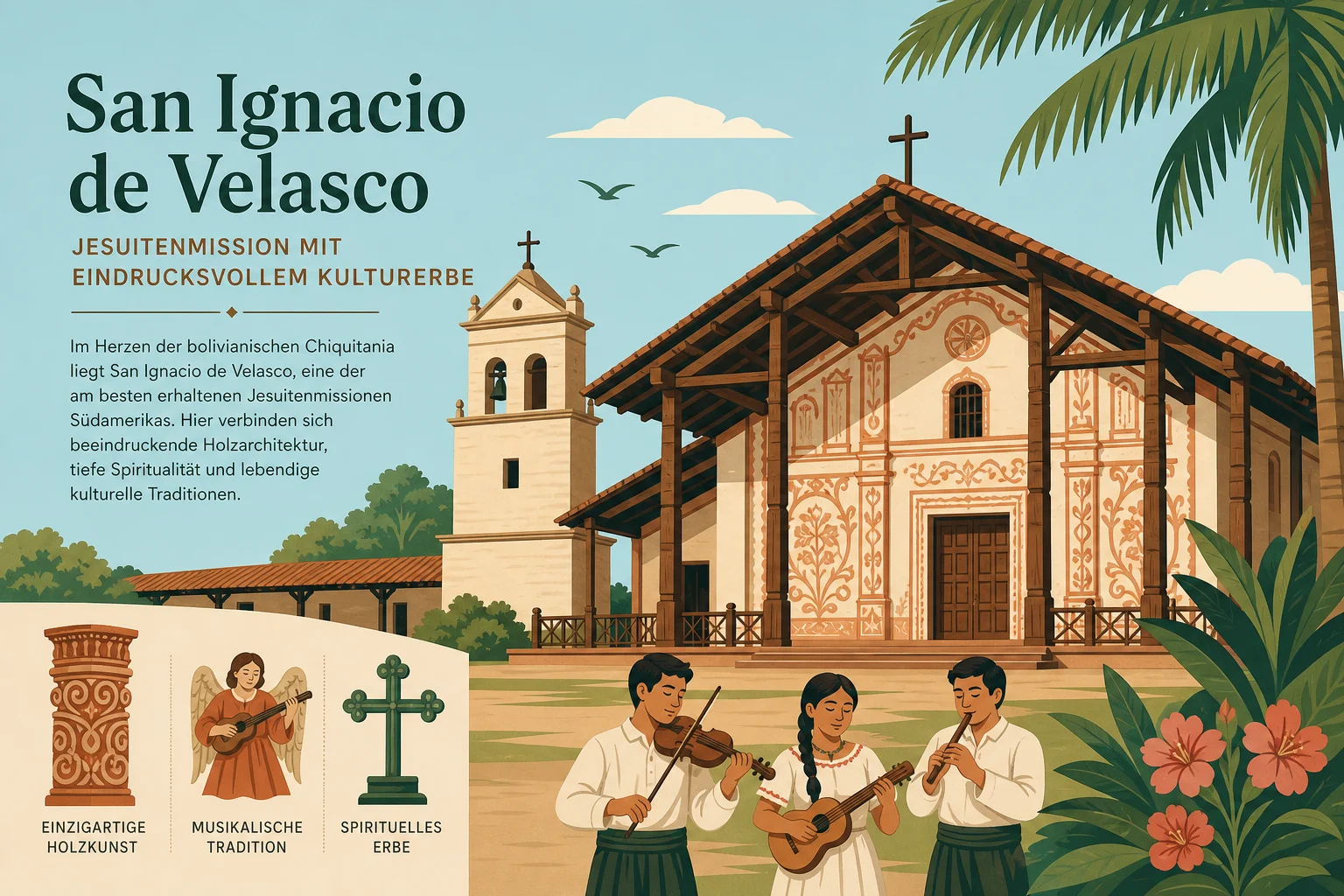 San Ignacio de Velasco: Jesuitenmission mit beeindruckendem Kulturerbe