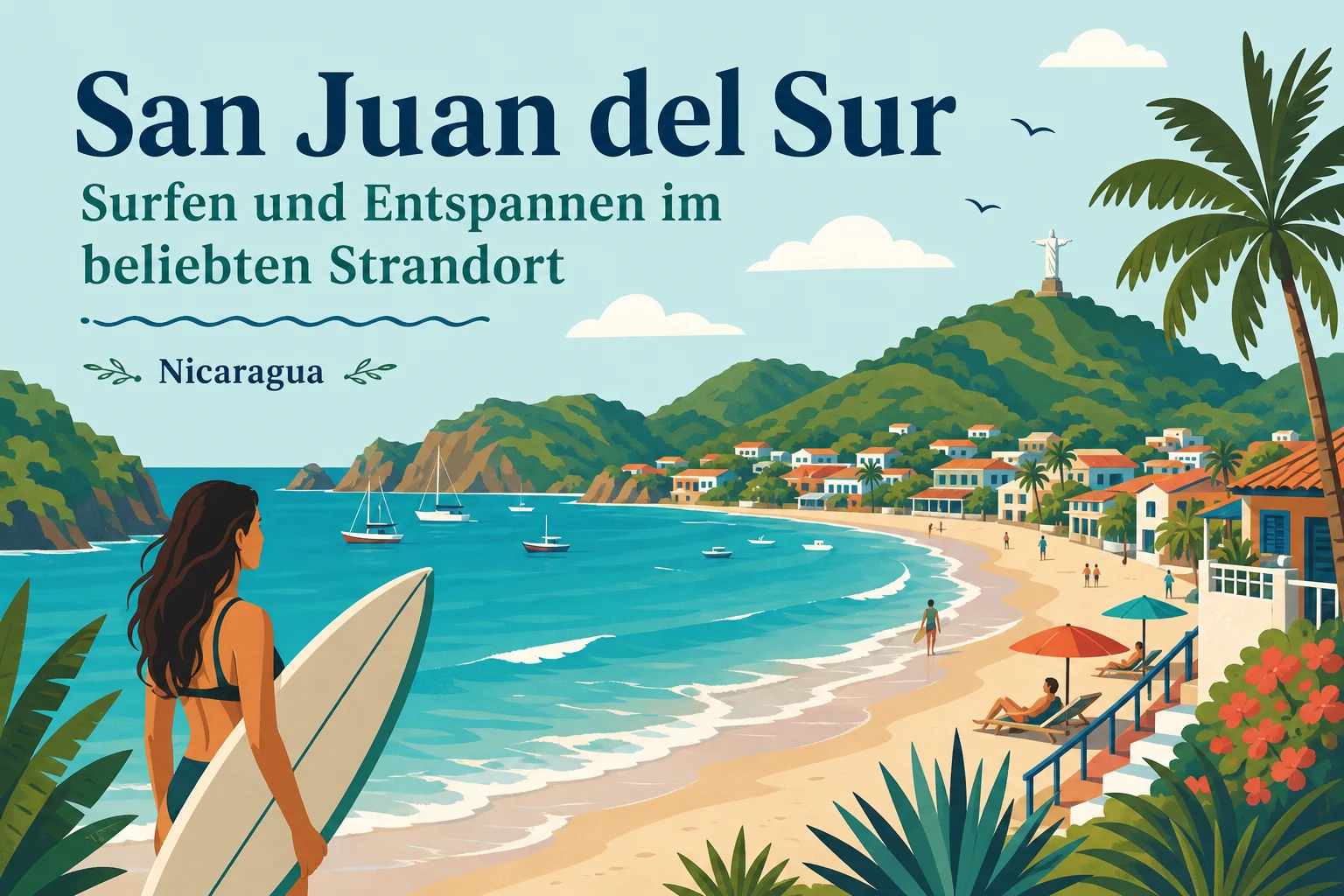 San Juan del Sur: Surfen und Entspannen im beliebten Strandort