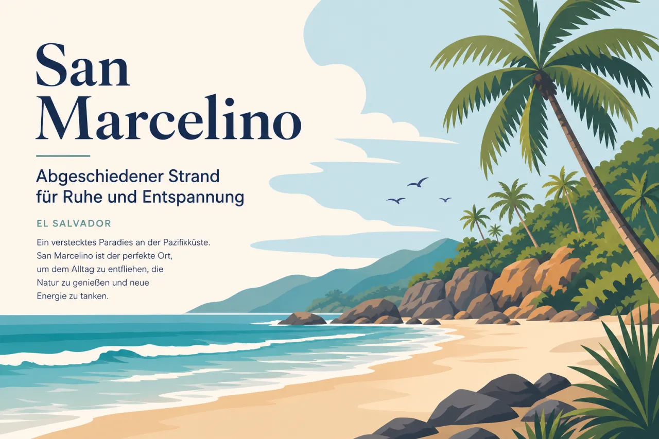 San Marcelino Strand: Abgeschiedener Strand für Ruhe und Entspannung