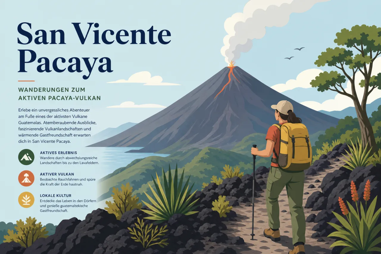 San Vicente Pacaya: Wanderungen zum aktiven Pacaya-Vulkan
