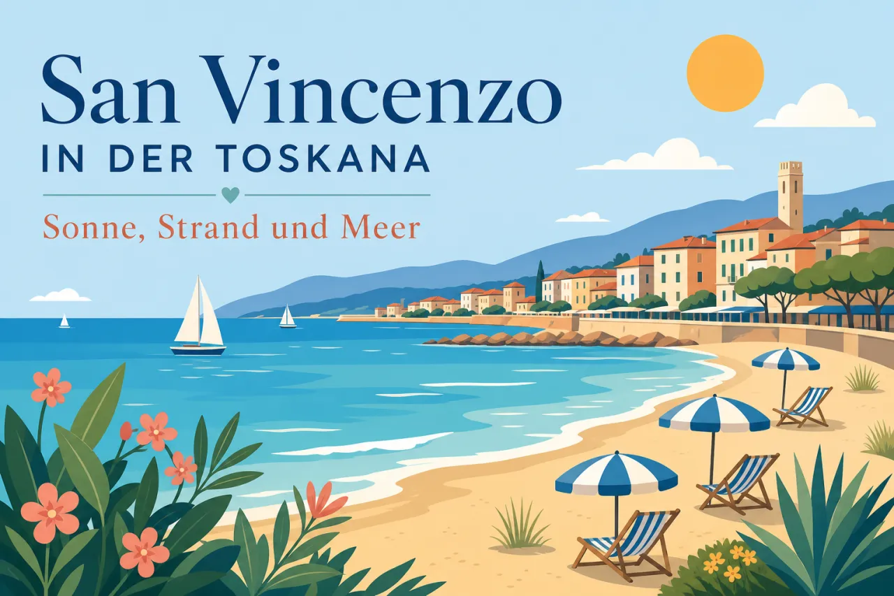 San Vincenzo in der Toskana – Sonne, Strand und Meer