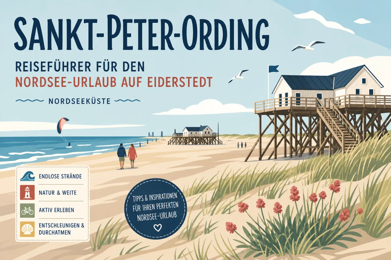 Sankt-Peter-Ording: Reiseführer für den Nordsee-Urlaub auf Eiderstedt