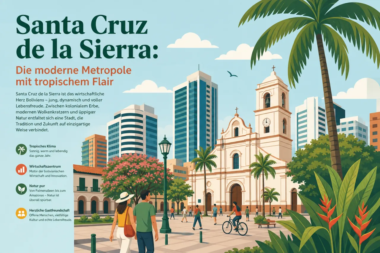 Santa Cruz de la Sierra: Die moderne Metropole mit tropischem Flair
