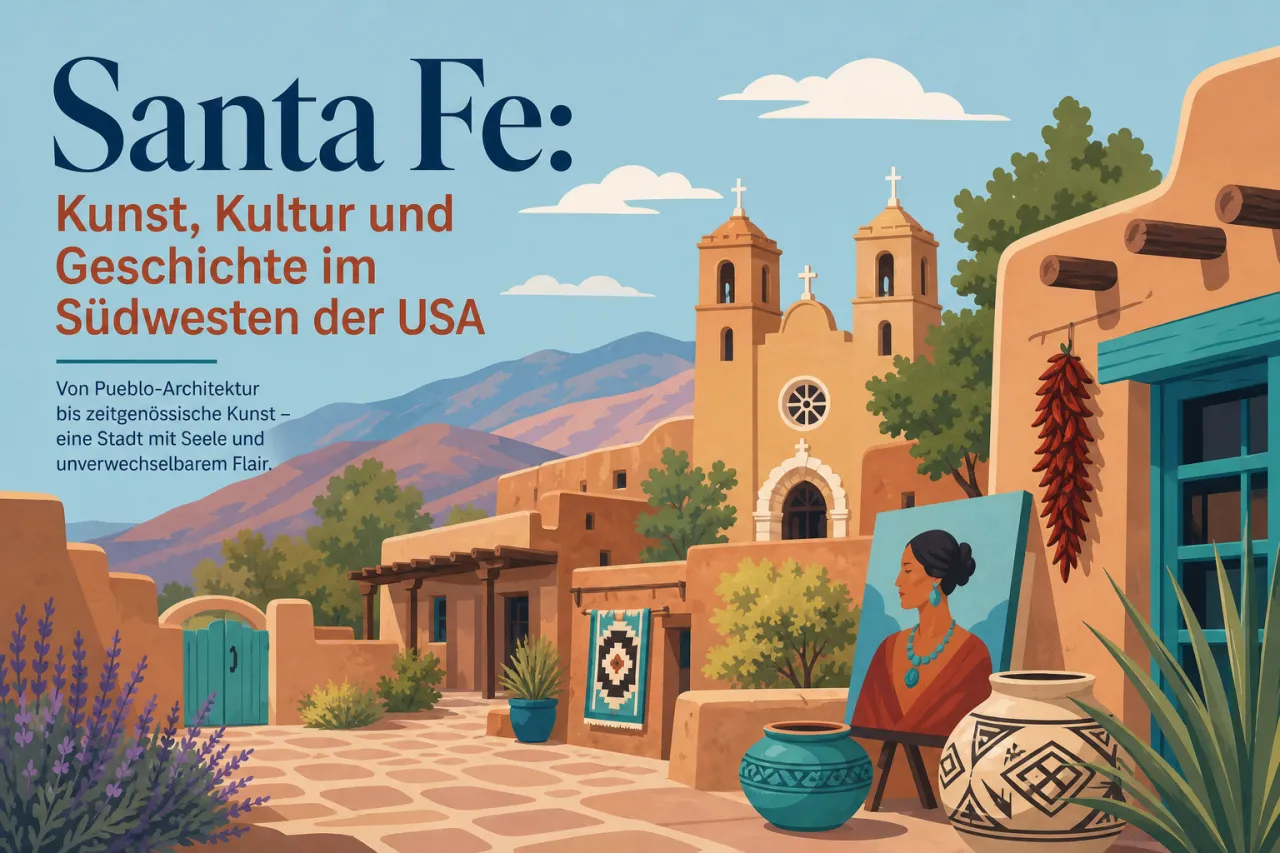Santa Fe: Kunst, Kultur und Geschichte im Südwesten der USA
