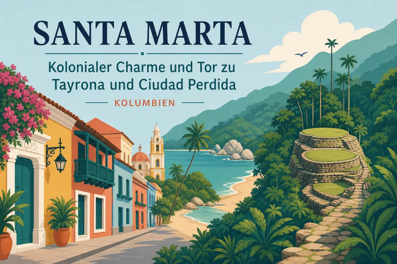 Santa Marta: Kolonialer Charme und Tor zu Tayrona und Ciudad Perdida