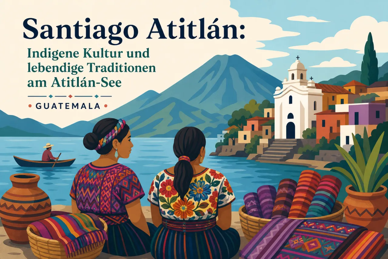 Santiago Atitlán: Indigene Kultur und lebendige Traditionen am Atitlán-See