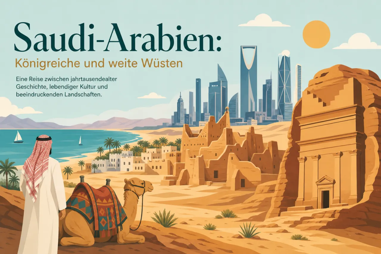 Saudi-Arabien: Königreiche und weite Wüsten