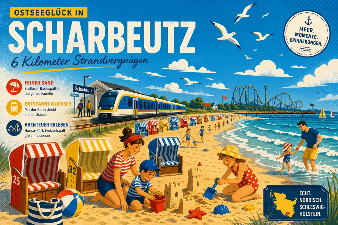 Scharbeutz: Reiseführer für den Familienurlaub an der Lübecker Bucht