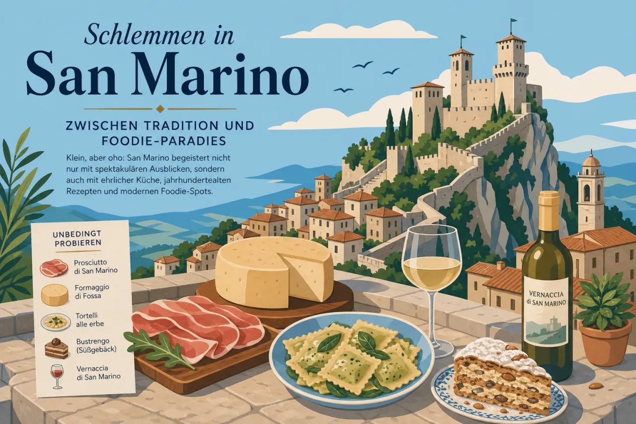 Schlemmen in San Marino: Zwischen Tradition und Foodie-Paradies