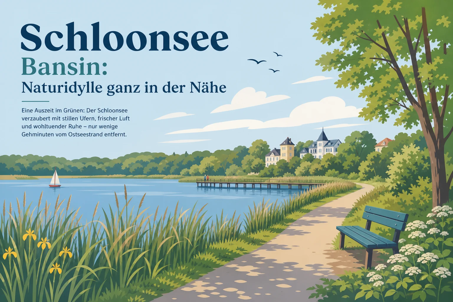 Schloonsee Bansin: Naturidylle ganz in der Nähe
