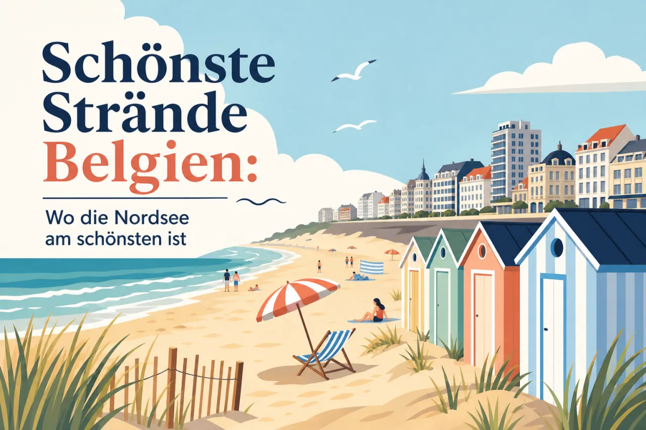 Schönste Strände Belgien: Wo die Nordsee am schönsten ist