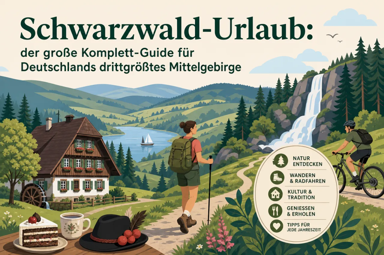 Schwarzwald-Urlaub: der große Komplett-Guide für Deutschlands drittgrößtes Mittelgebirge