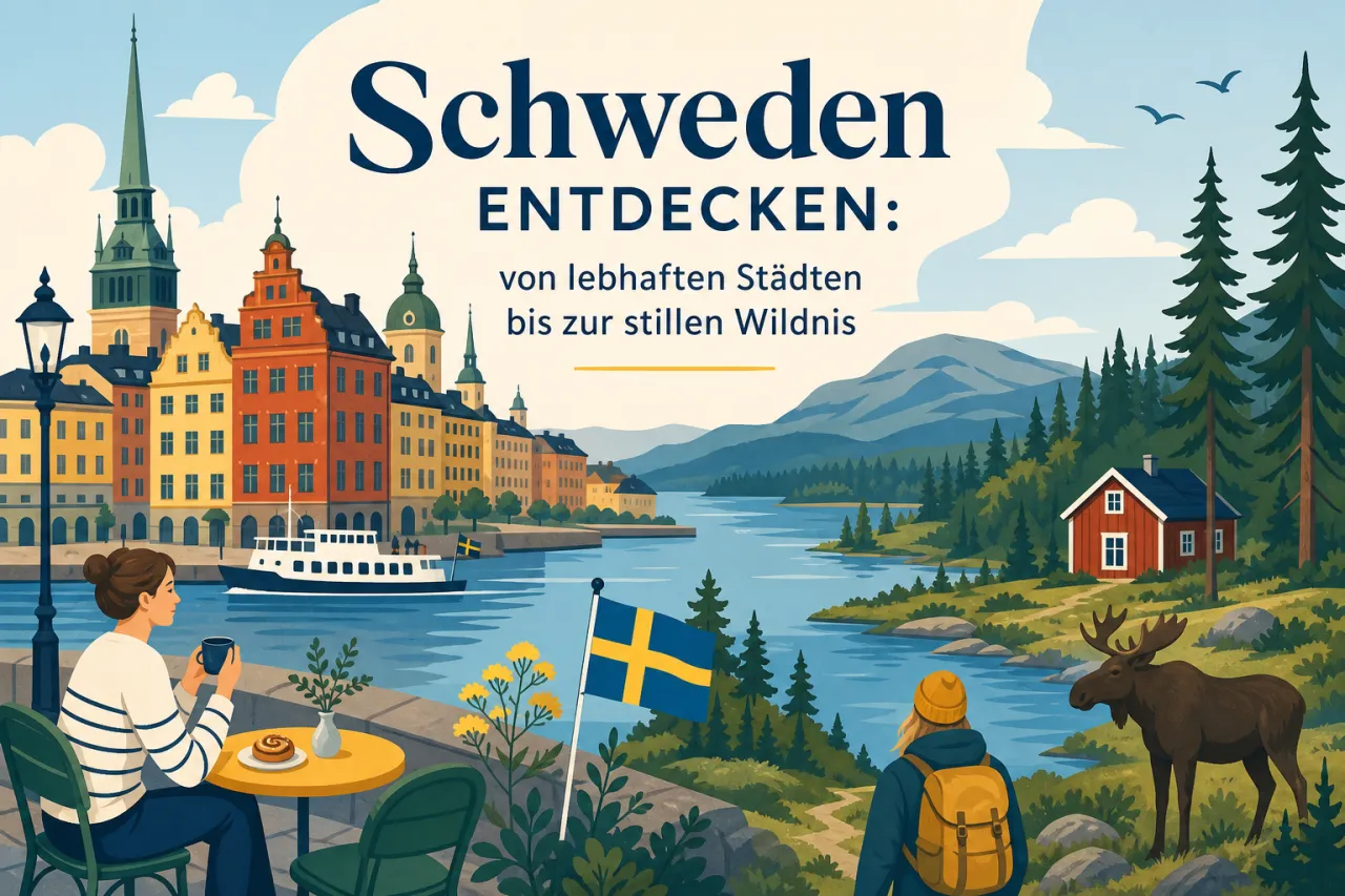 Schweden entdecken: von lebhaften Städten bis zur stillen Wildnis