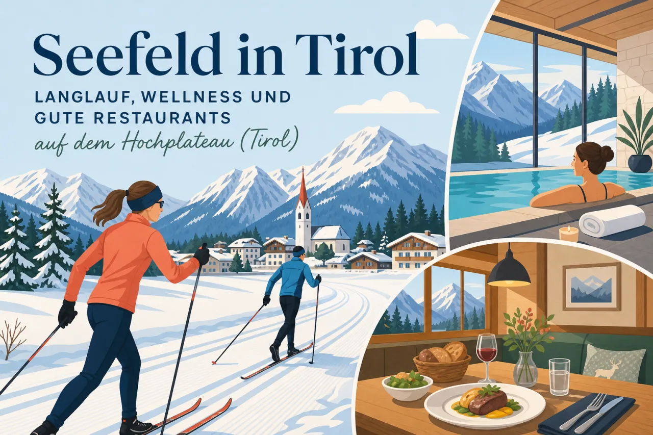 Seefeld in Tirol: Langlauf, Wellness und gute Restaurants auf dem Hochplateau