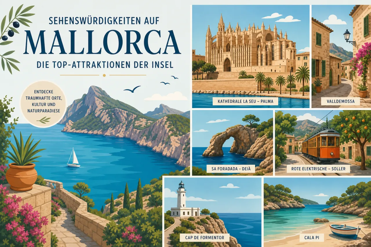 Sehenswürdigkeiten auf Mallorca: Die Top-Attraktionen der Insel