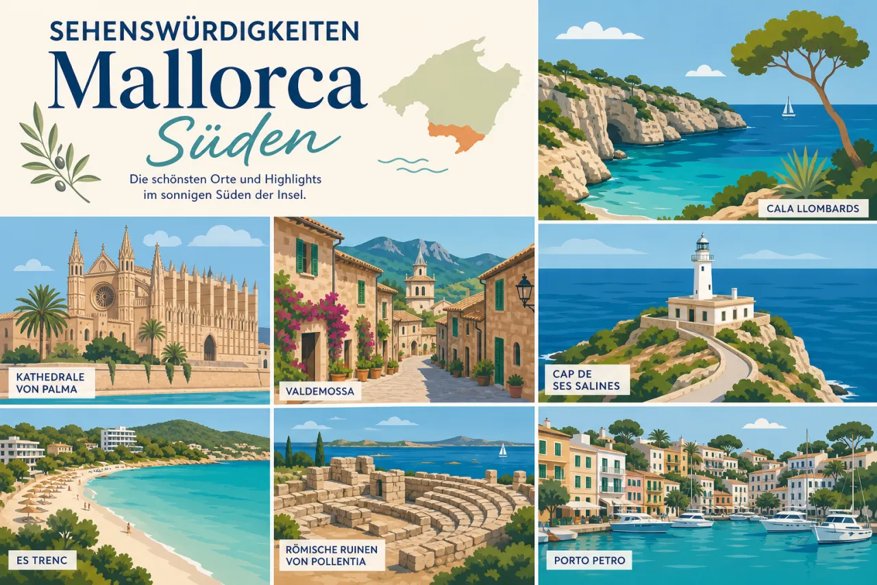 Sehenswürdigkeiten Mallorca Süden