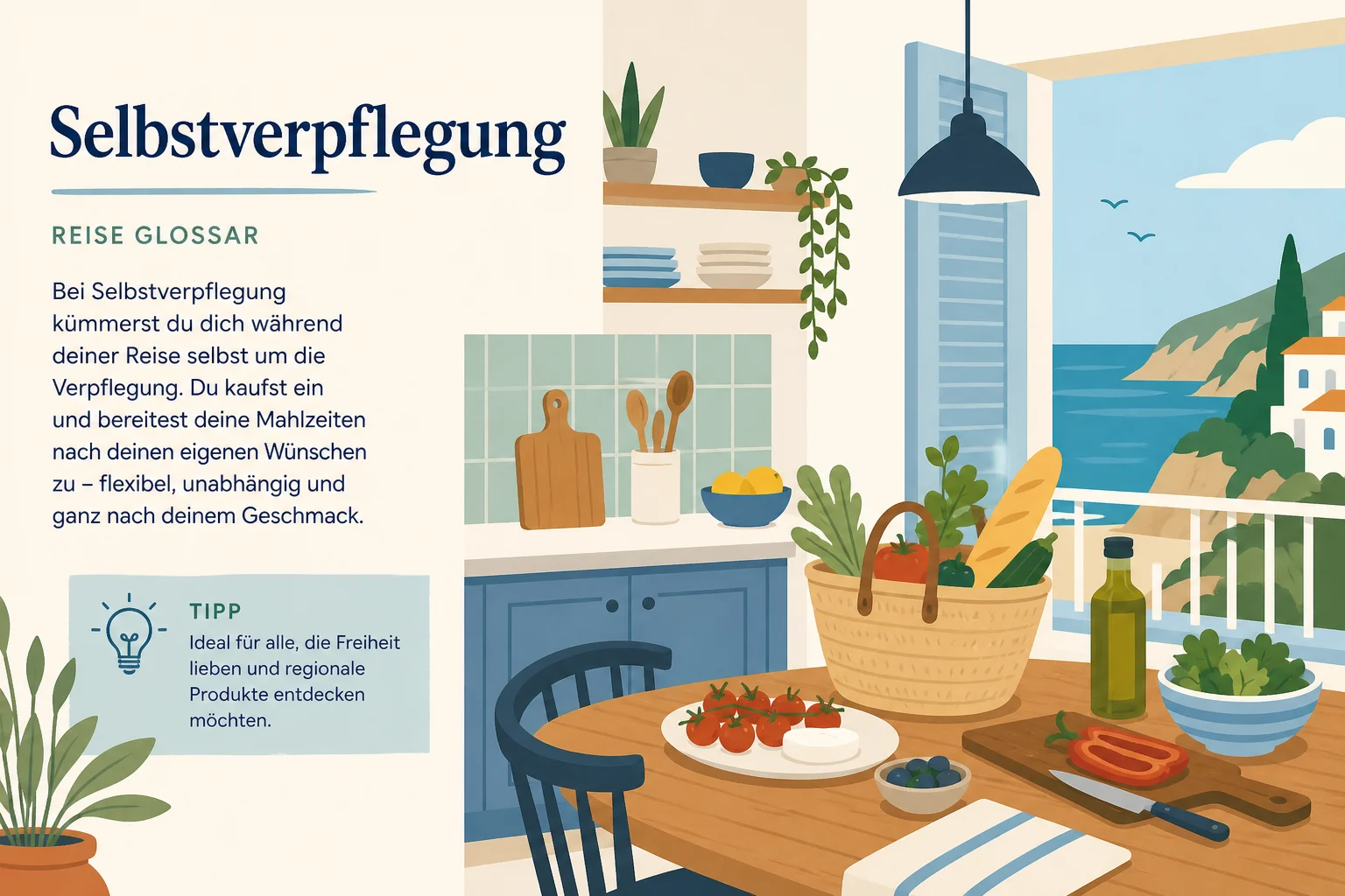 Selbstverpflegung im Urlaub