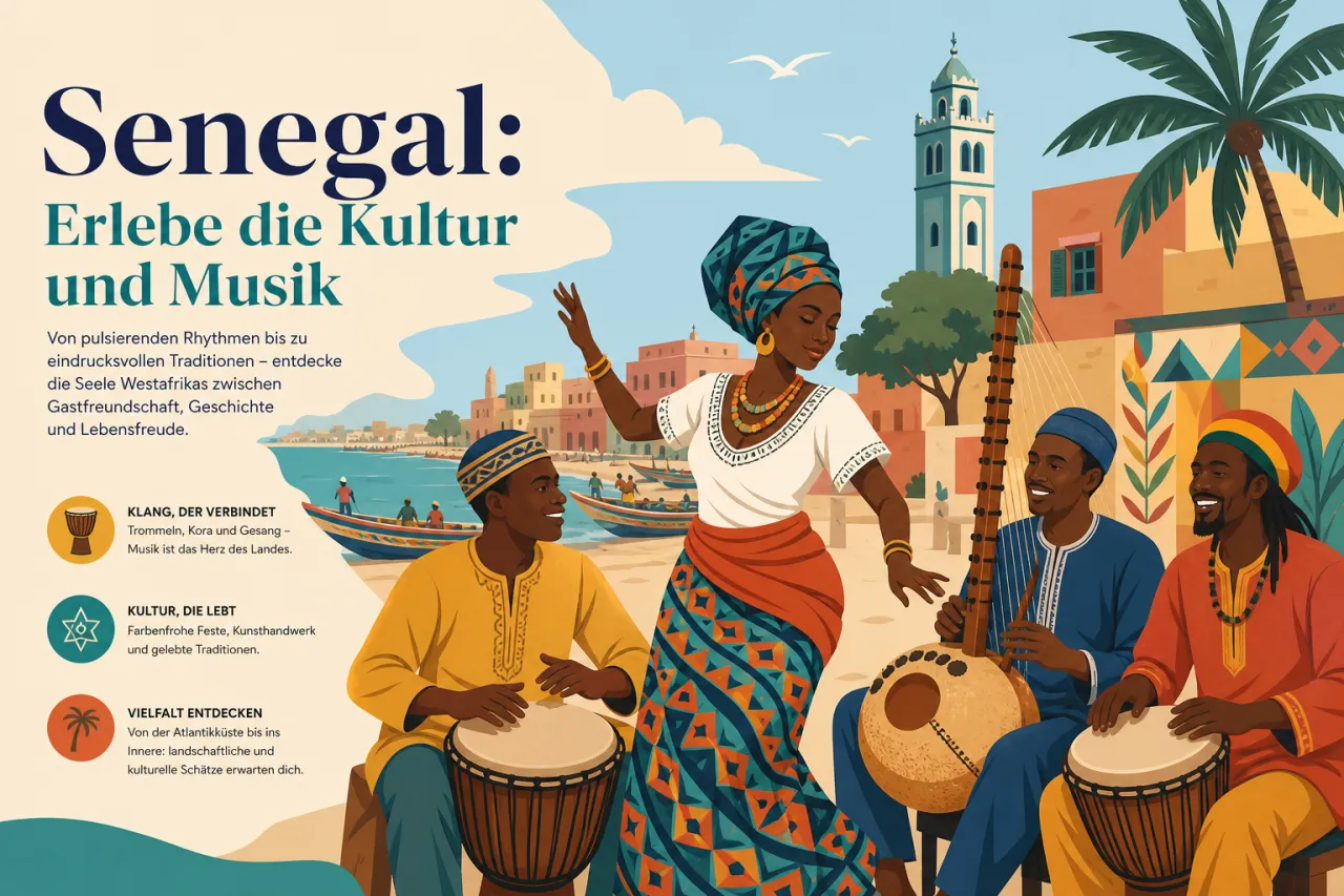 Senegal: Kultur, Musik und konkrete Reisetipps