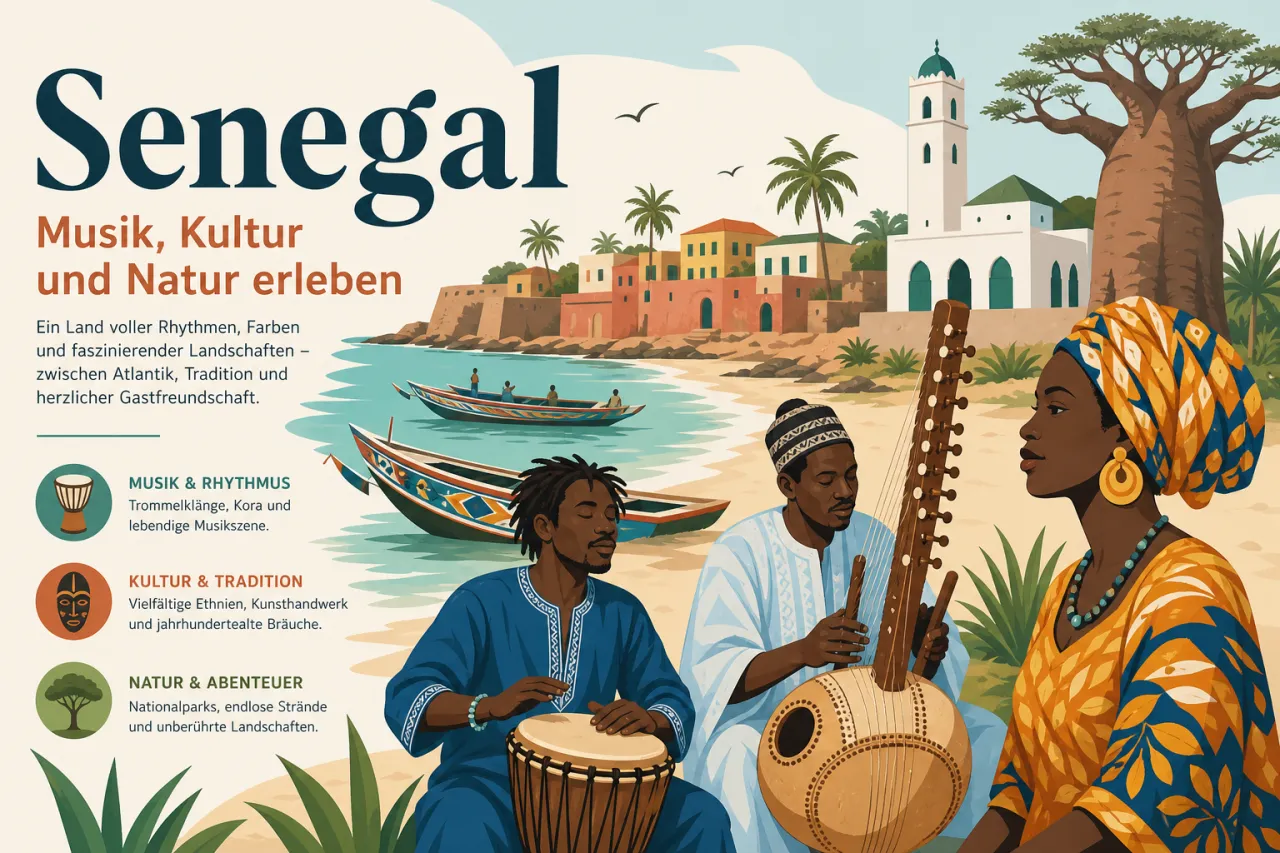 Senegal: Musik, Kultur und Natur erleben