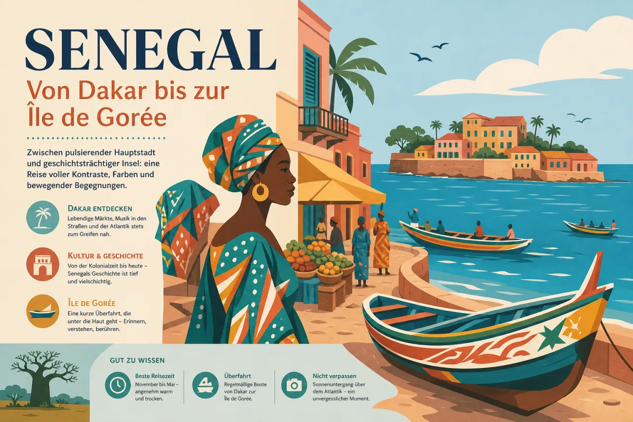 Senegal: Von Dakar bis zur Île de Gorée