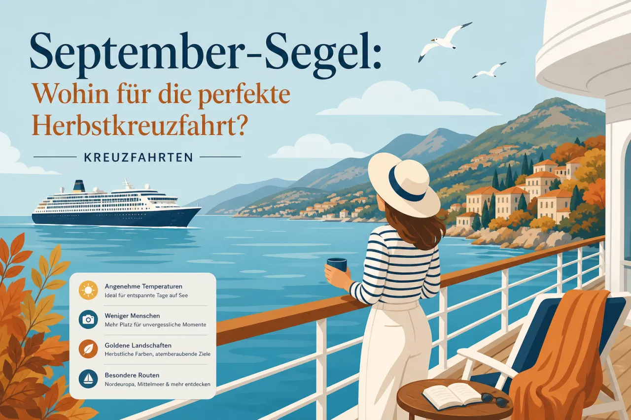 September-Segel: Wohin für die perfekte Herbstkreuzfahrt?