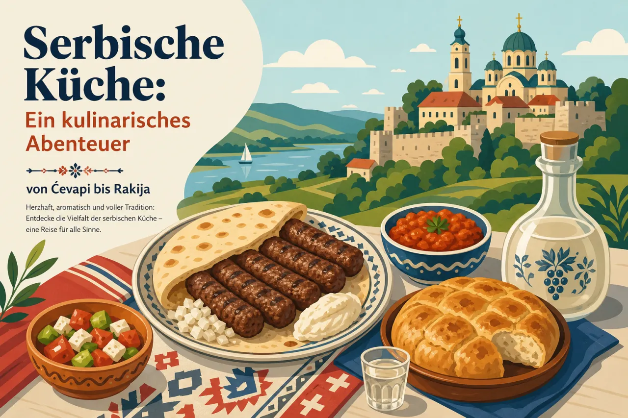 Serbische Küche: Ein kulinarisches Abenteuer von Ćevapi bis Rakija