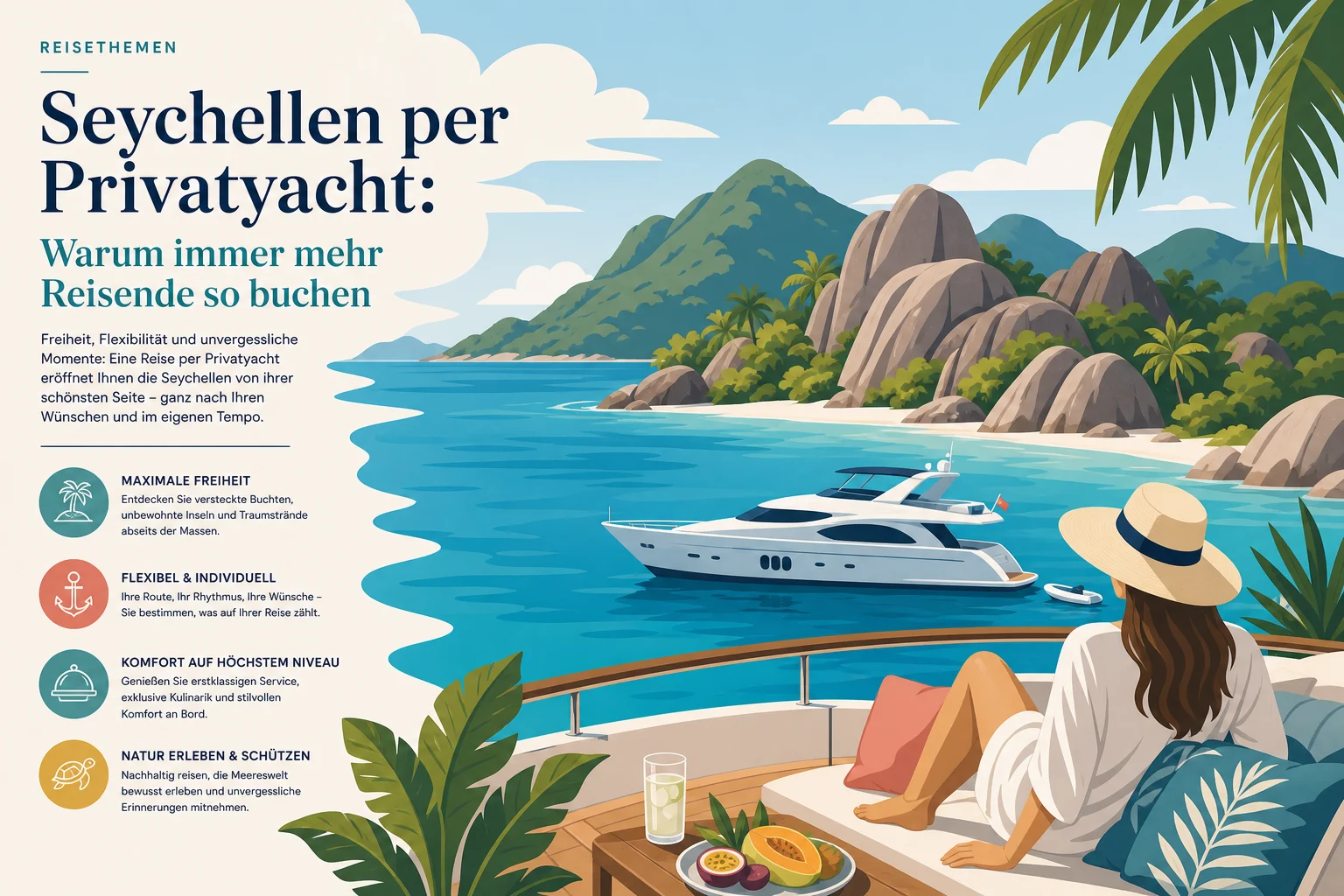 Seychellen per Privatyacht: Warum immer mehr Reisende so buchen