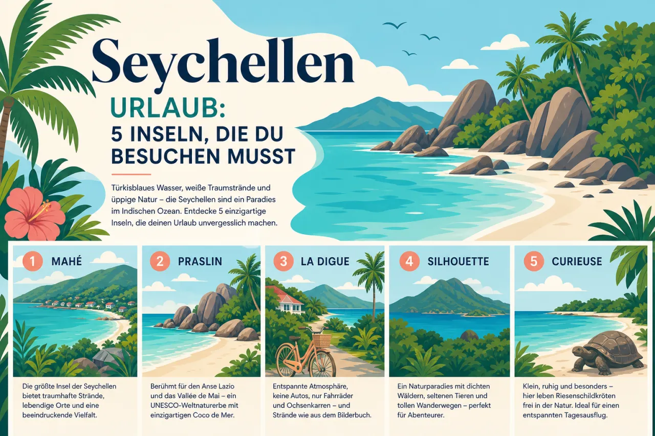 Seychellen Urlaub: 5 Inseln, die du besuchen musst