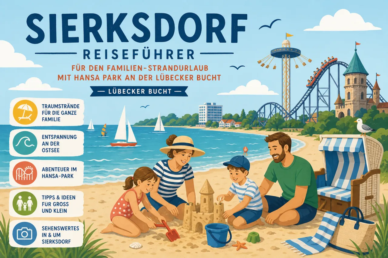 Sierksdorf: Reiseführer für den Familien-Strandurlaub mit HansaPark an der Lübecker Bucht