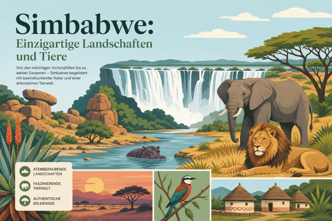 Simbabwe: Einzigartige Landschaften und Tiere