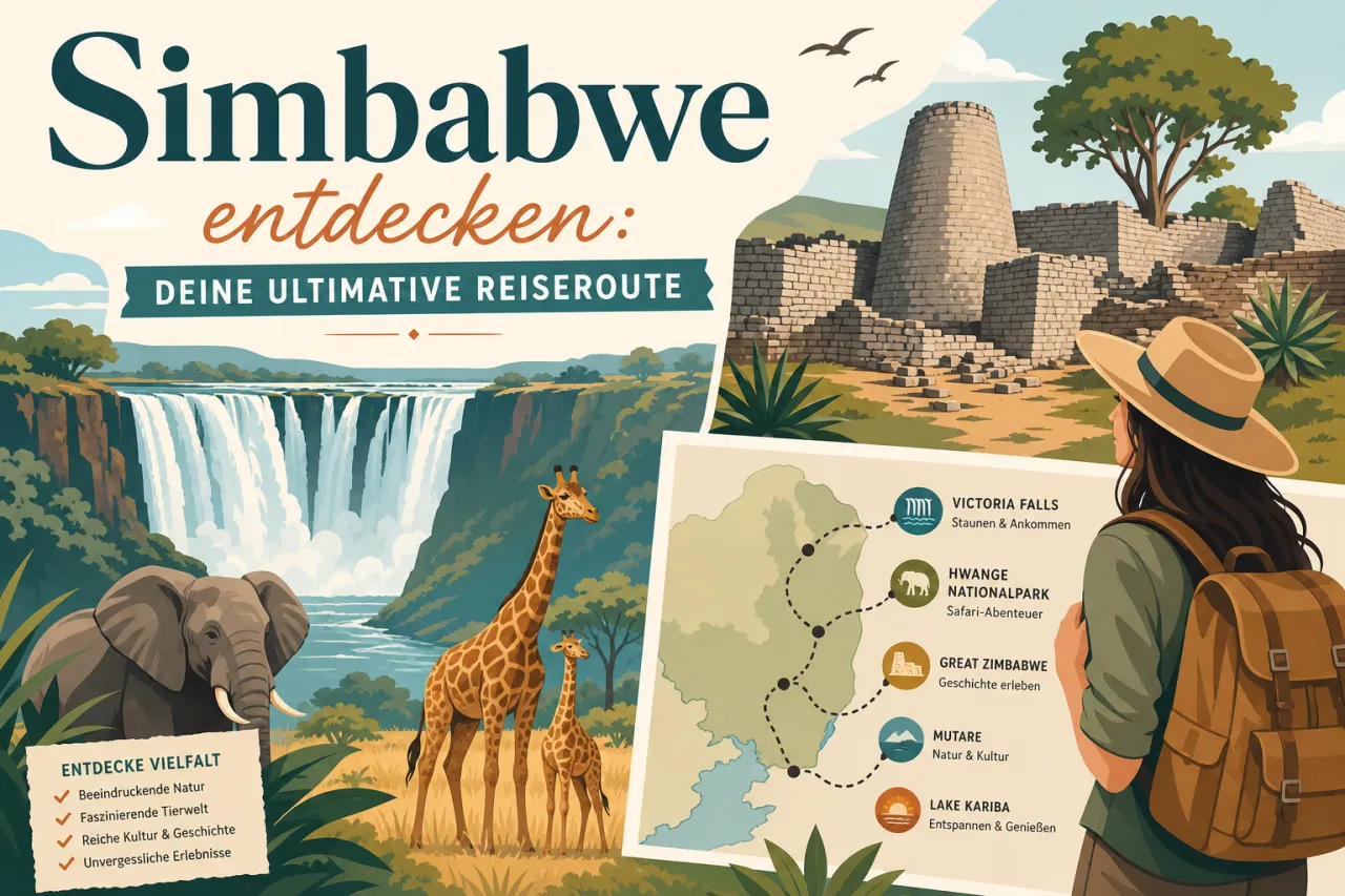 Simbabwe entdecken: Deine ultimative Reiseroute