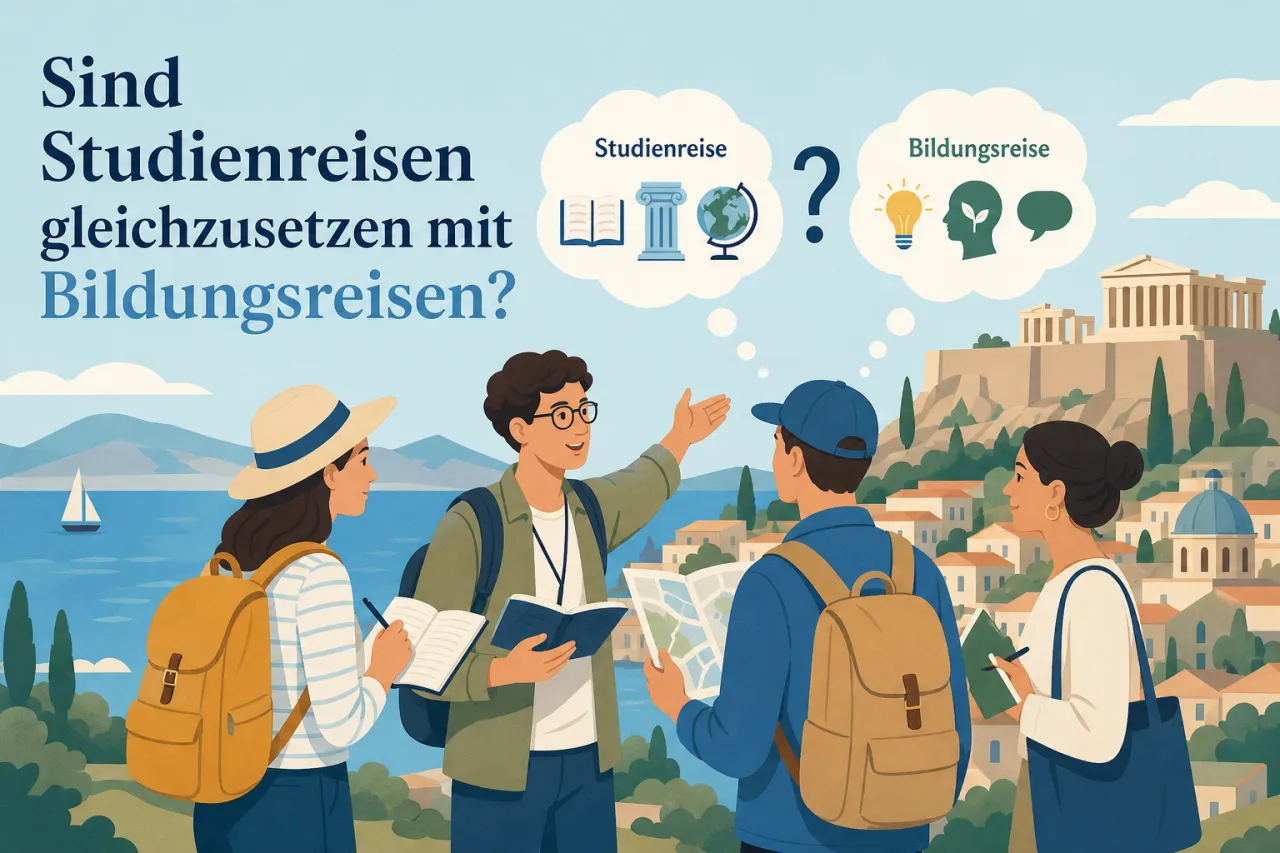 Sind Studienreisen gleichzusetzen mit Bildungsreisen?