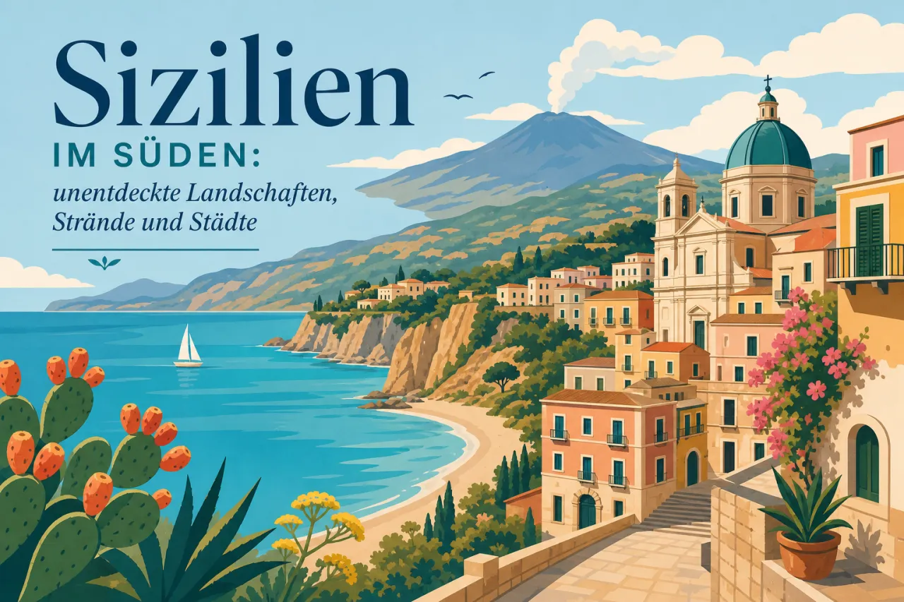 Sizilien im Süden: unentdeckte Landschaften, Strände und Städte