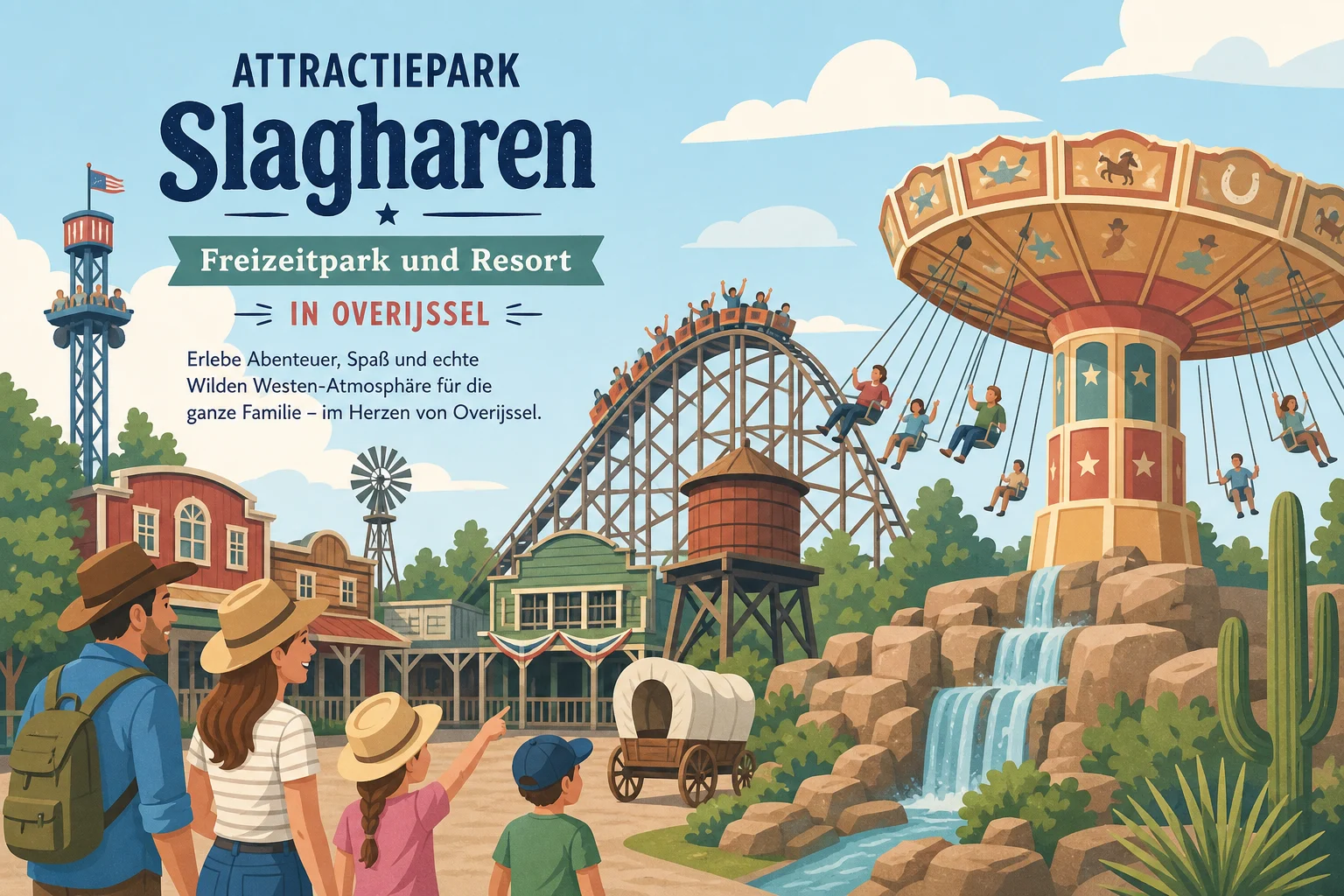 Attractiepark Slagharen: Freizeitpark und Resort in Overijssel