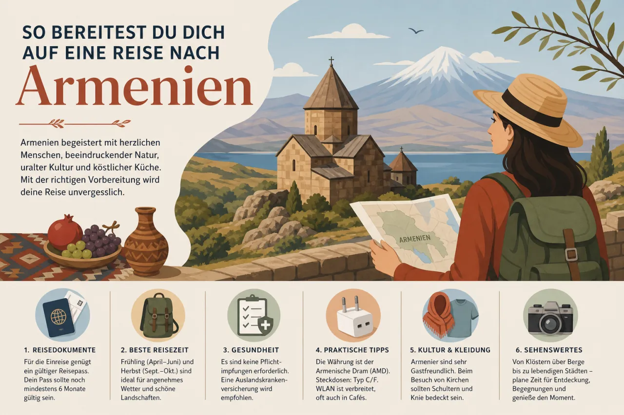 So bereitest du dich auf eine Reise nach Armenien vor