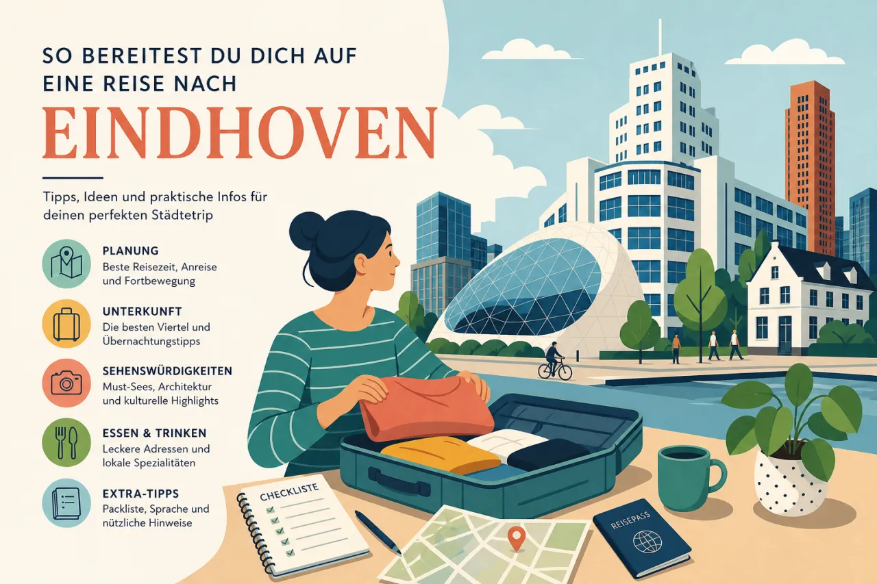 So bereitest du dich auf eine Reise nach Eindhoven vor