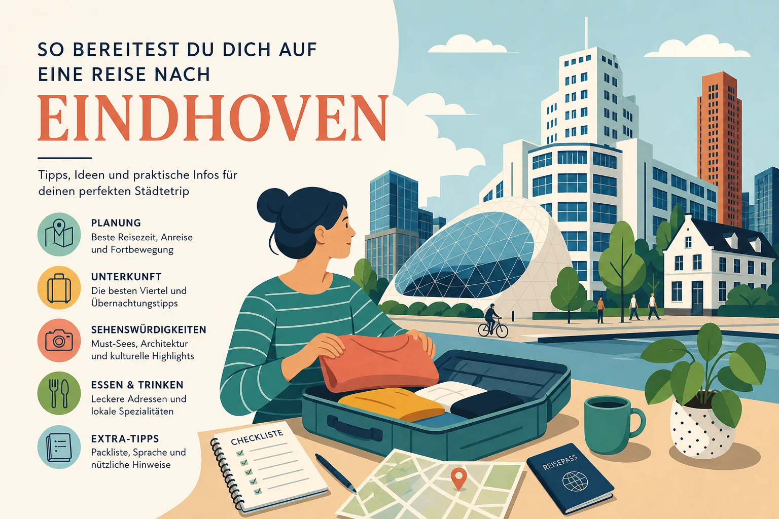 So bereitest du dich auf eine Reise nach Eindhoven vor