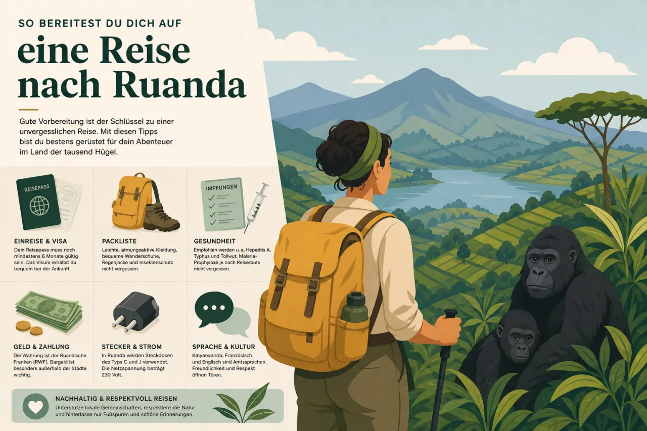 So bereitest du dich auf eine Reise nach Ruanda vor