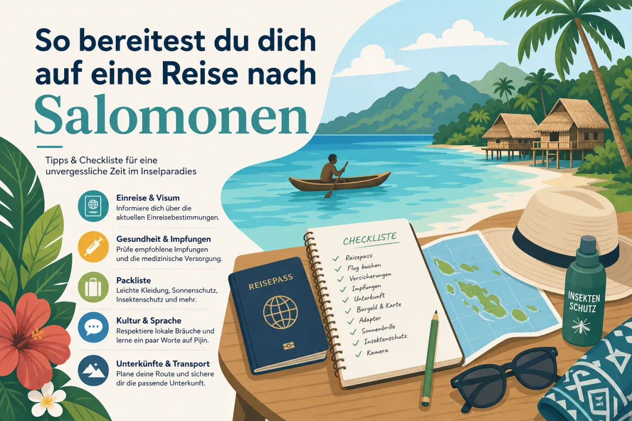 So bereitest du dich auf eine Reise nach den Salomonen vor
