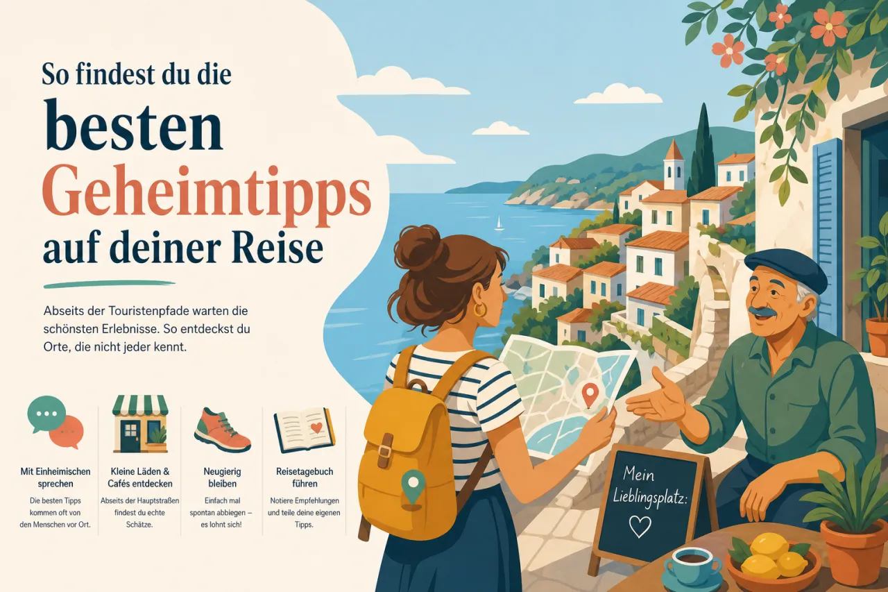 So findest du die besten Geheimtipps auf deiner Reise