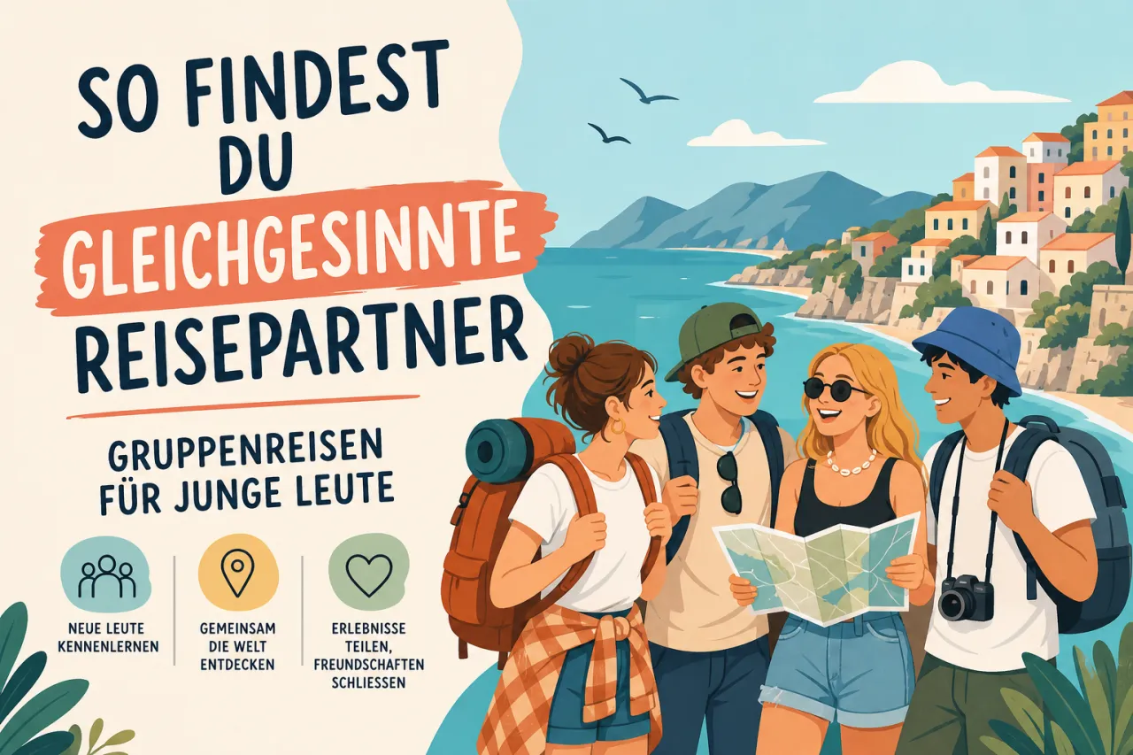 So findest du gleichgesinnte Reisepartner